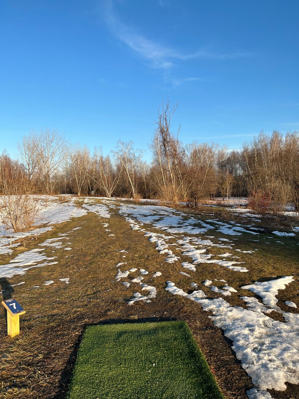 New Hole Seven, old hole ten.