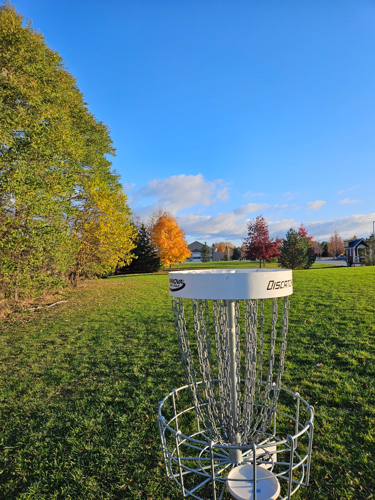 Hole 4 looking back towards the fire station
