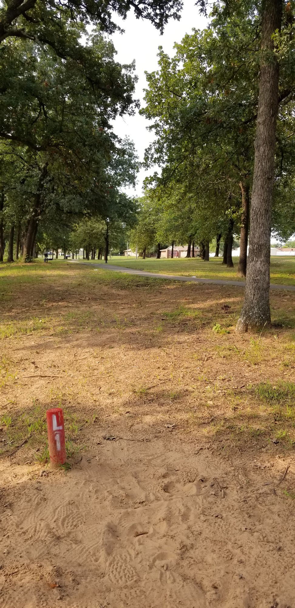 Eighteen hole course. Nice lines. Well marked out. Well maintained.