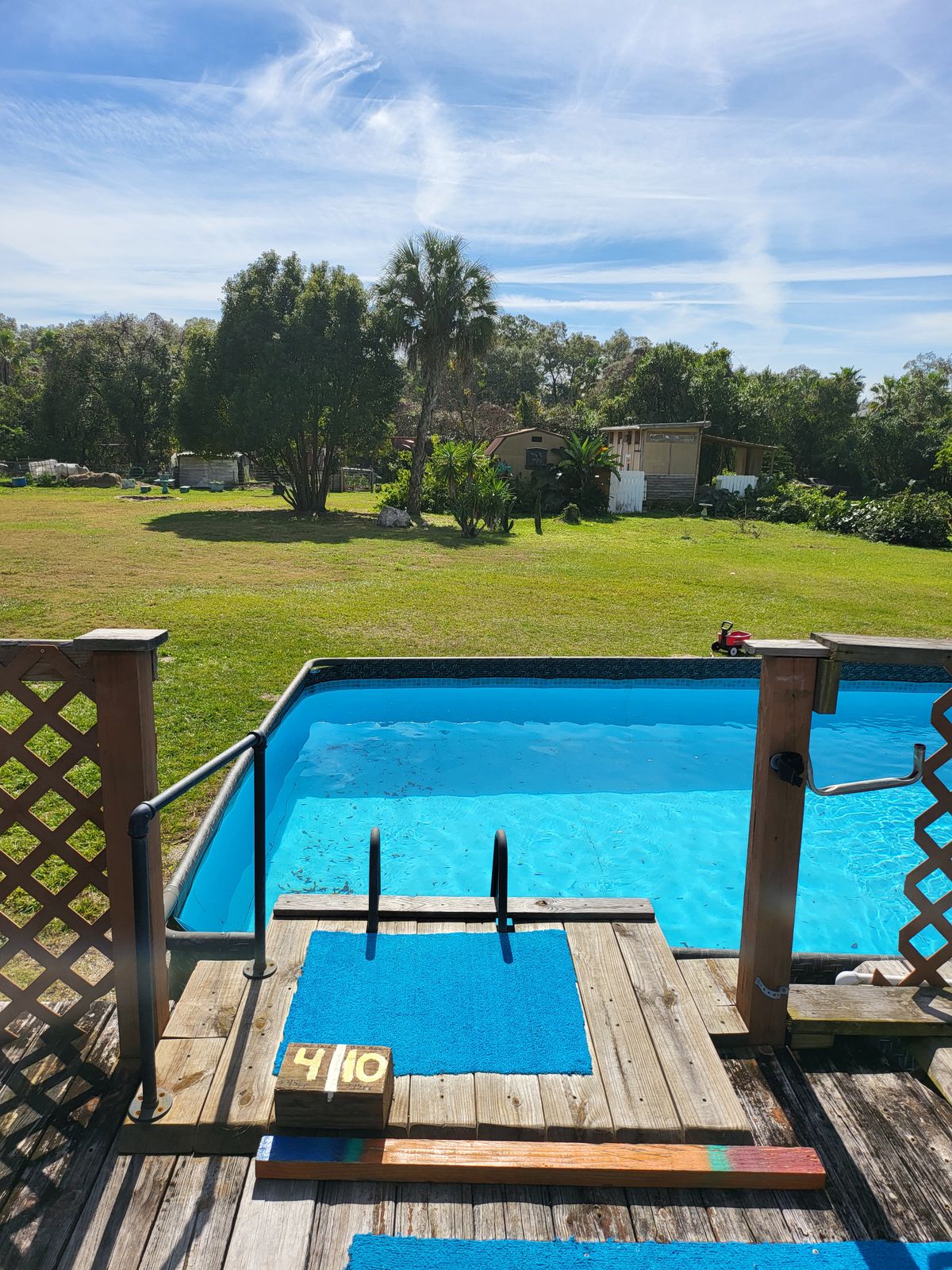 Pool deck