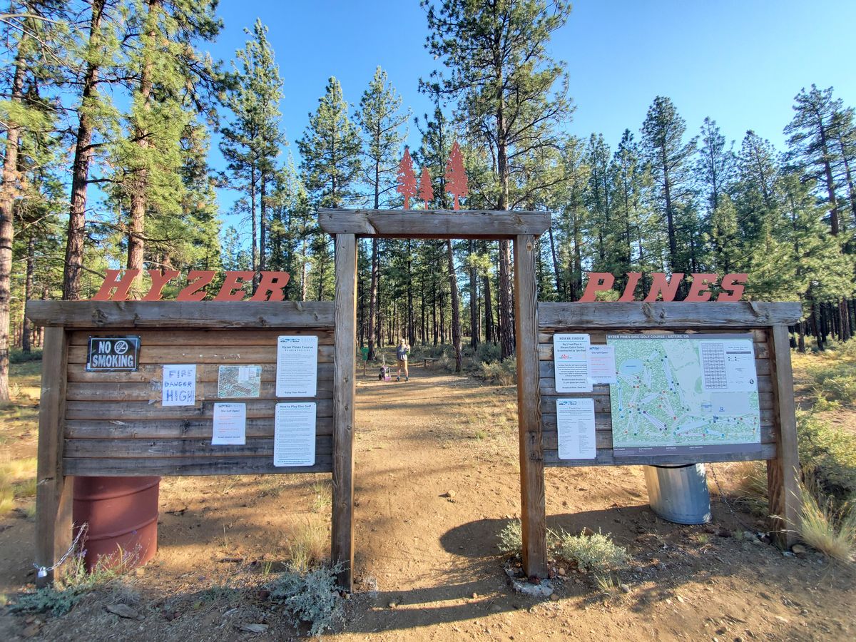 Epic entry sign and map