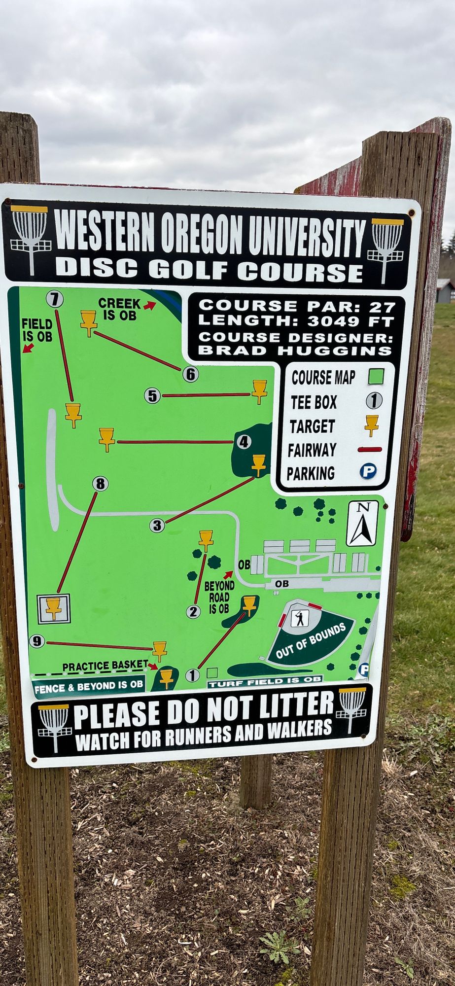 This is the layout of the course