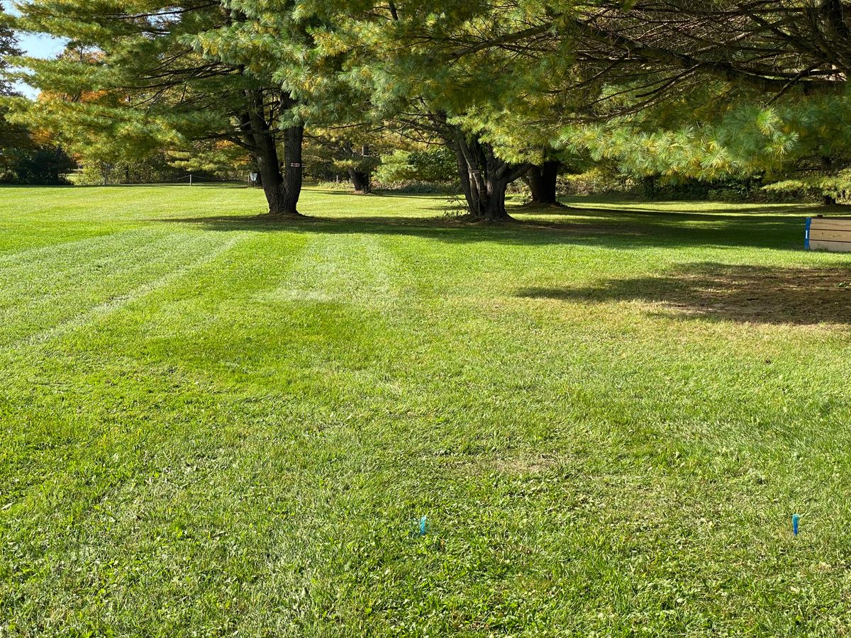 Hole 9. Fully commit to the double mando.