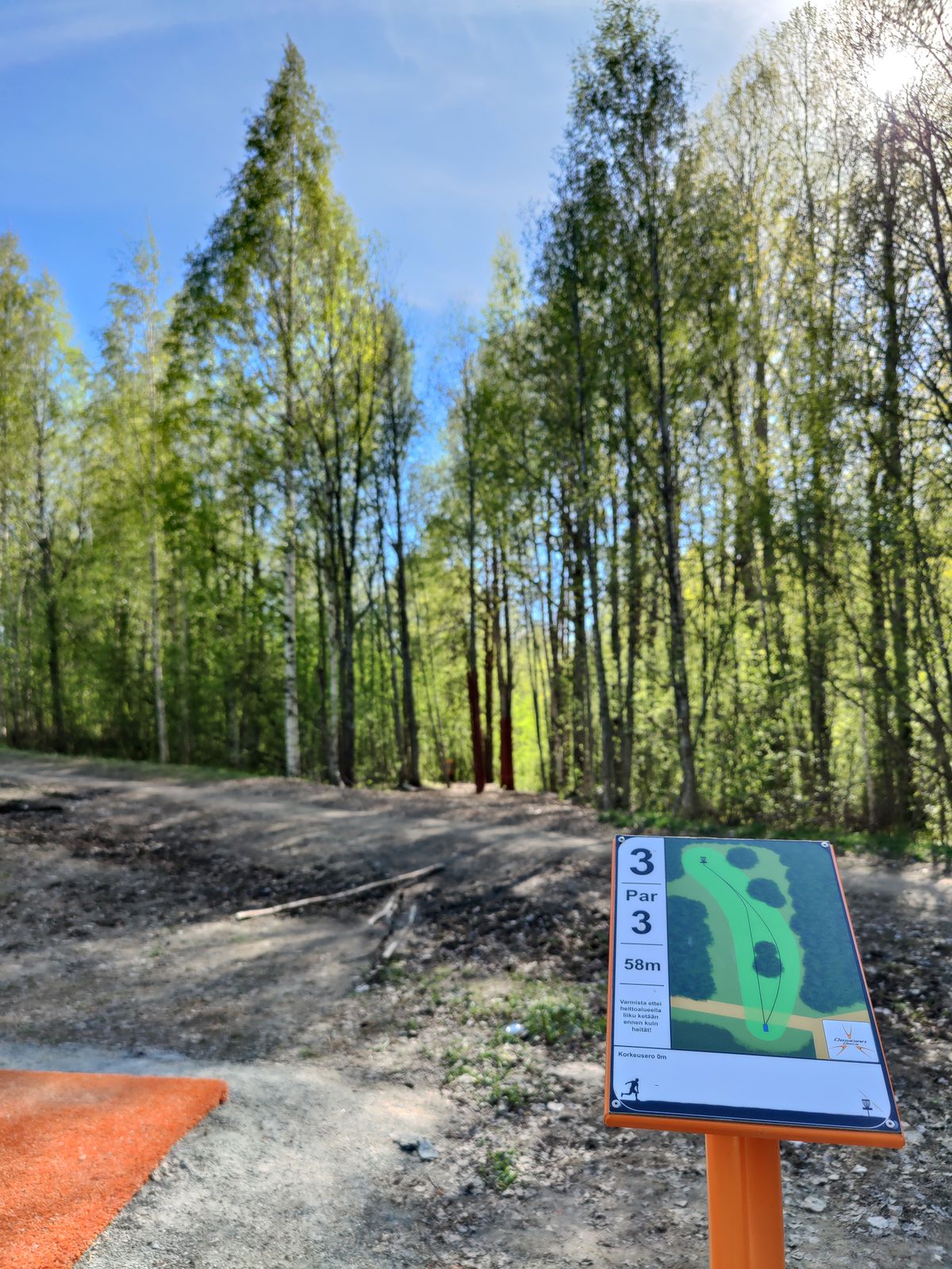 3 väylä, kevväällä