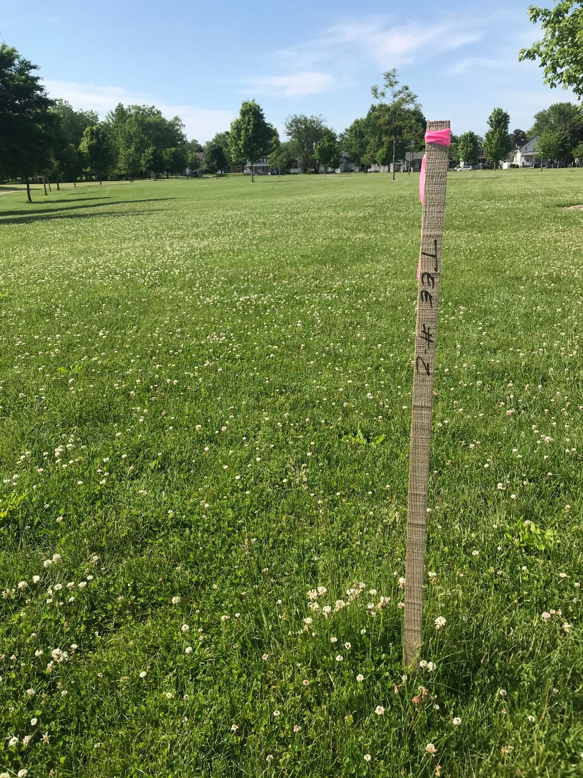 Tee 2 marker