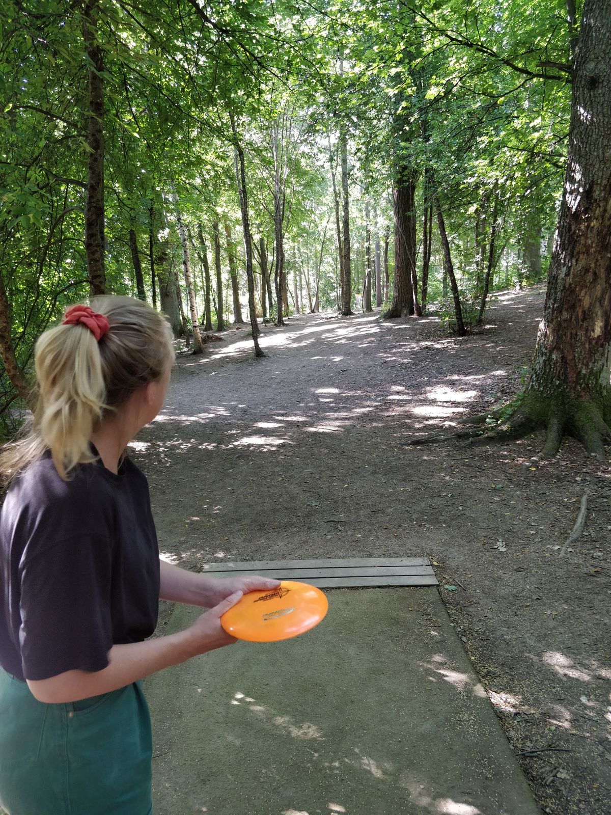 Hole 9 - grön tee