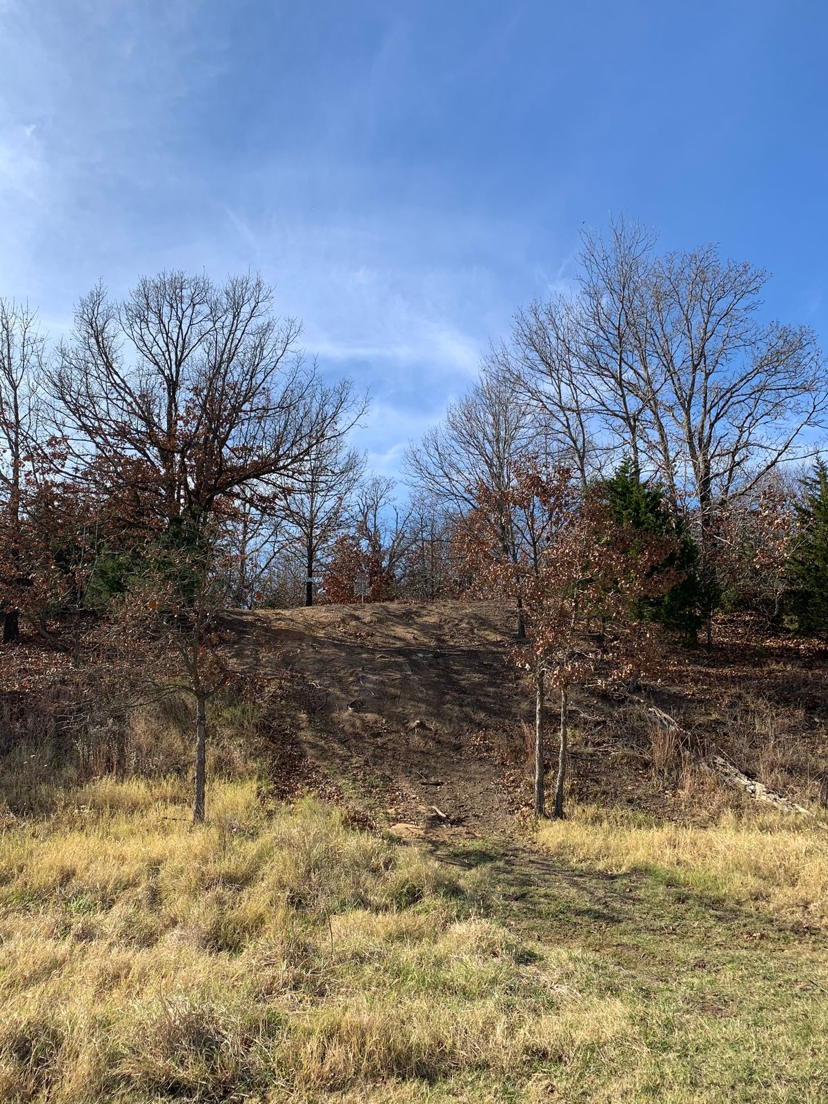 Hole 1 basket