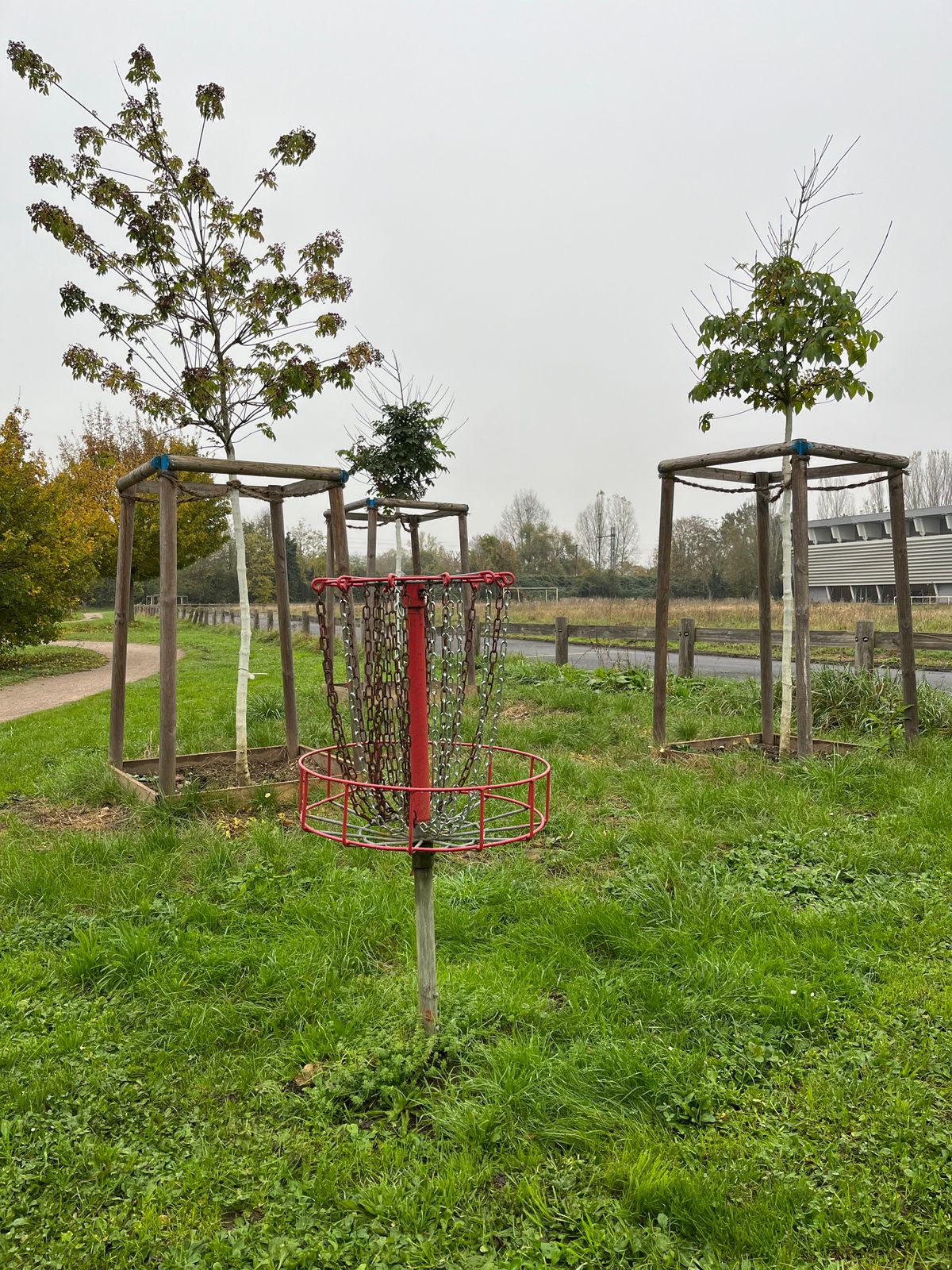 10 basket (the paved running track plays OB)
