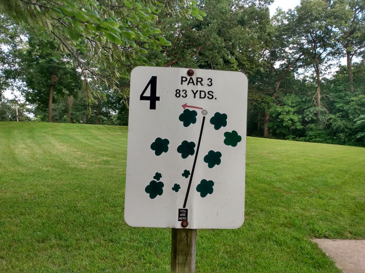 #4 sign