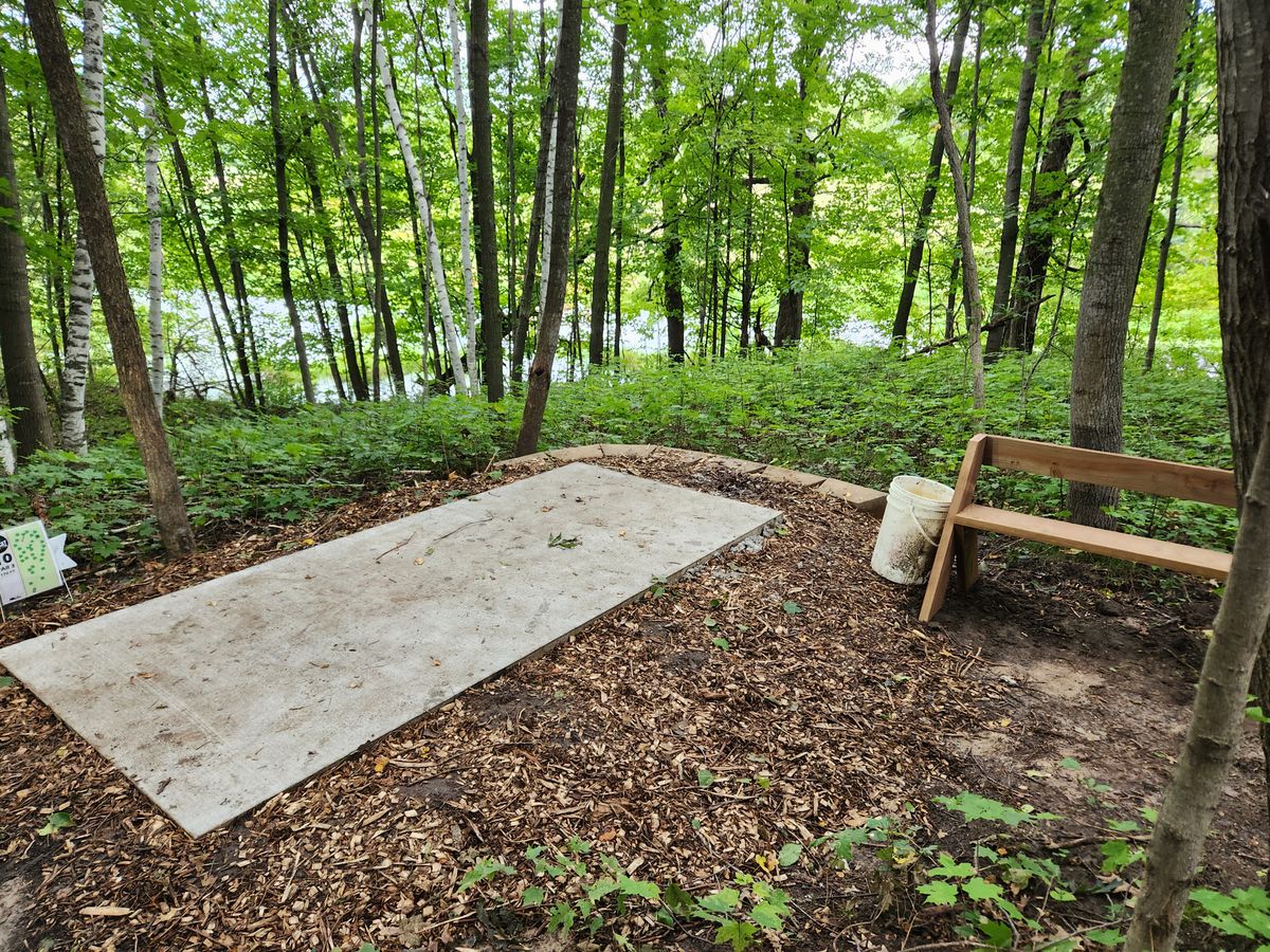 Hole 10 is a nice spot to relax by the river