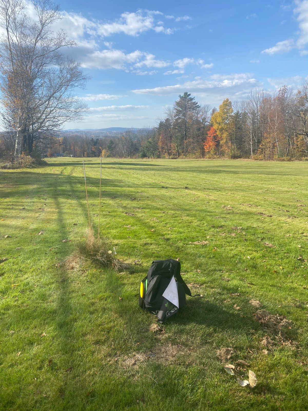 Hole 5 couldn’t find the tee markers