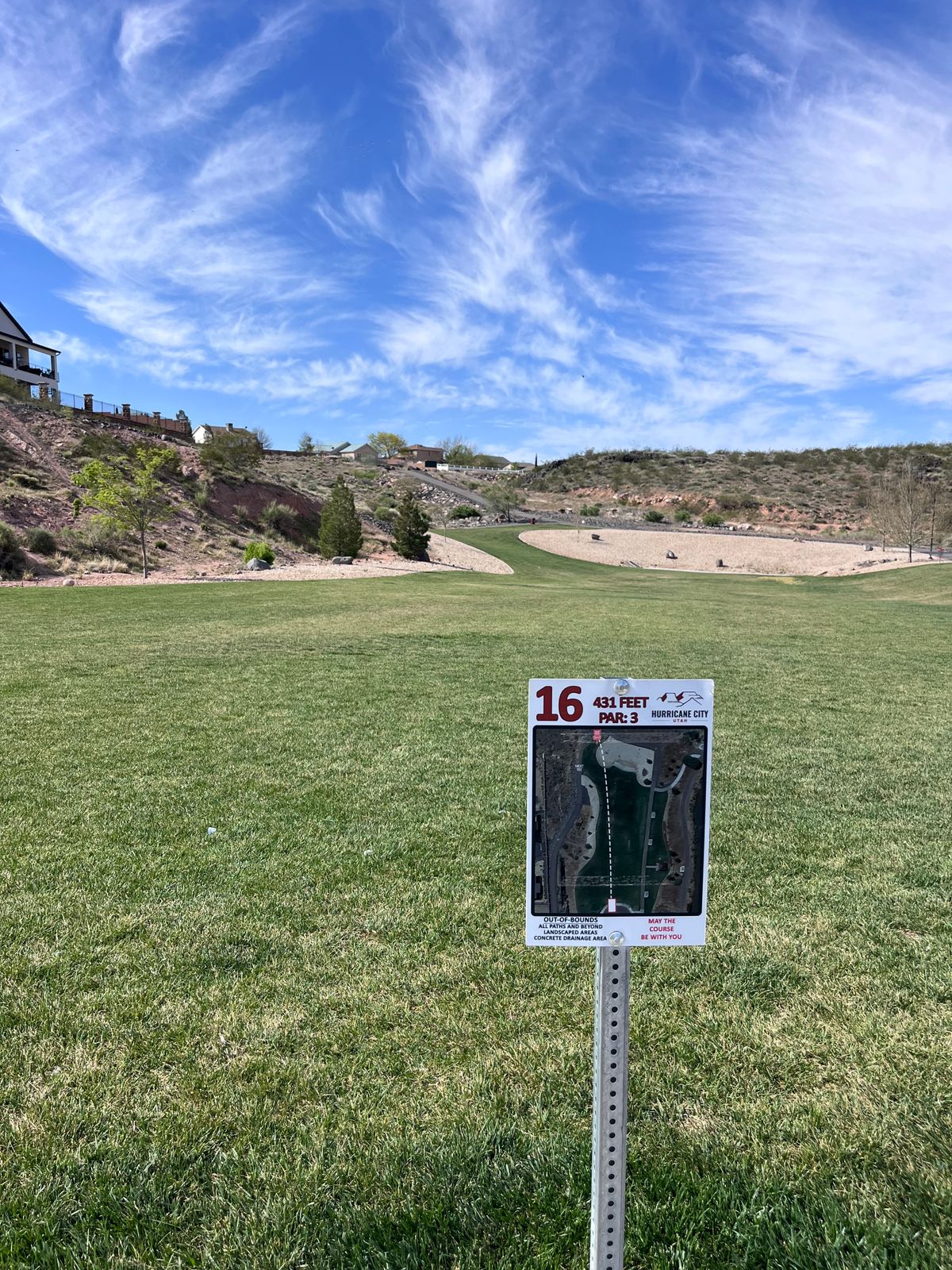 Wide open from 16 - could see it become tricky if a lot of people were hanging out
