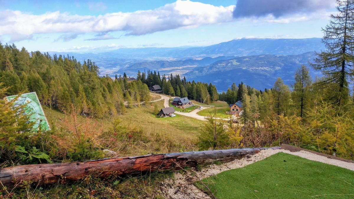 Hole 17 of Euro Tour Layout 2021