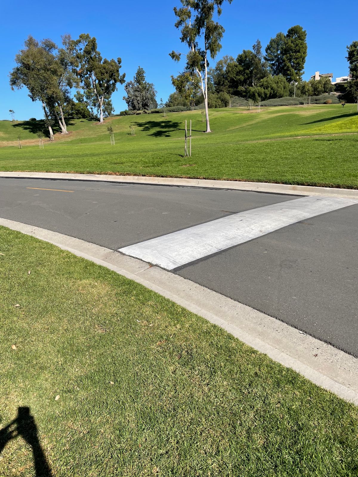 Hole 8 tee pad.