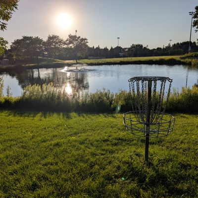 Hole 5 looking back towards the tee.
