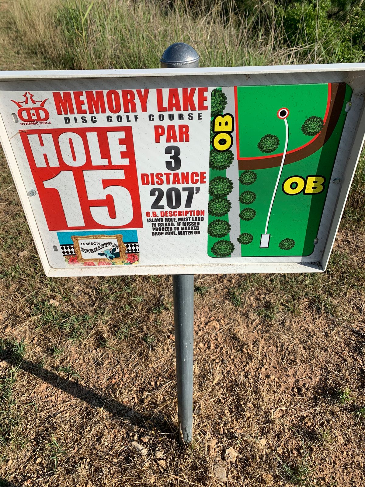 Fun little island hole
