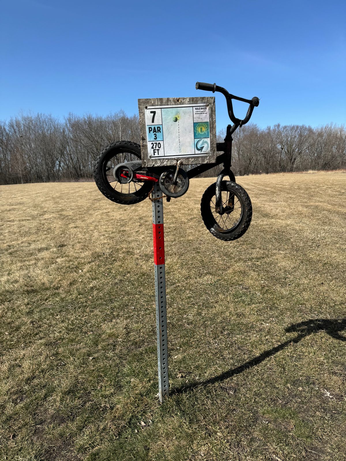 Hole 7 Sign