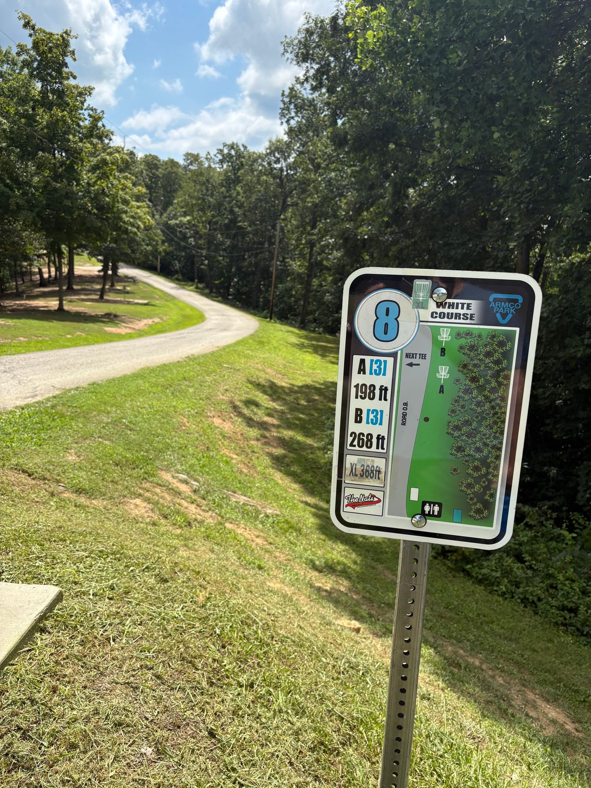 Hole 8 -White tee, White Course