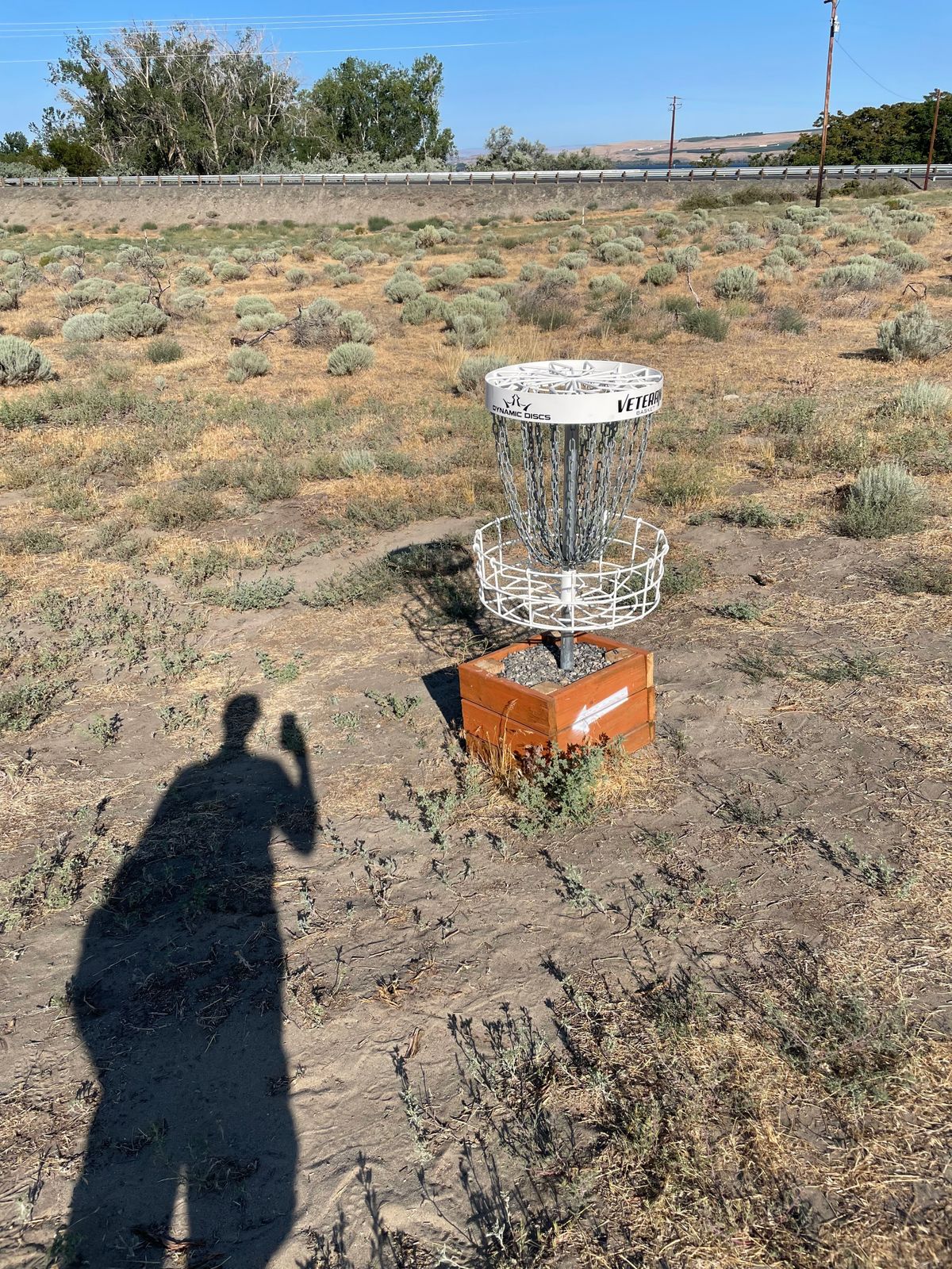 Hole 6 basket