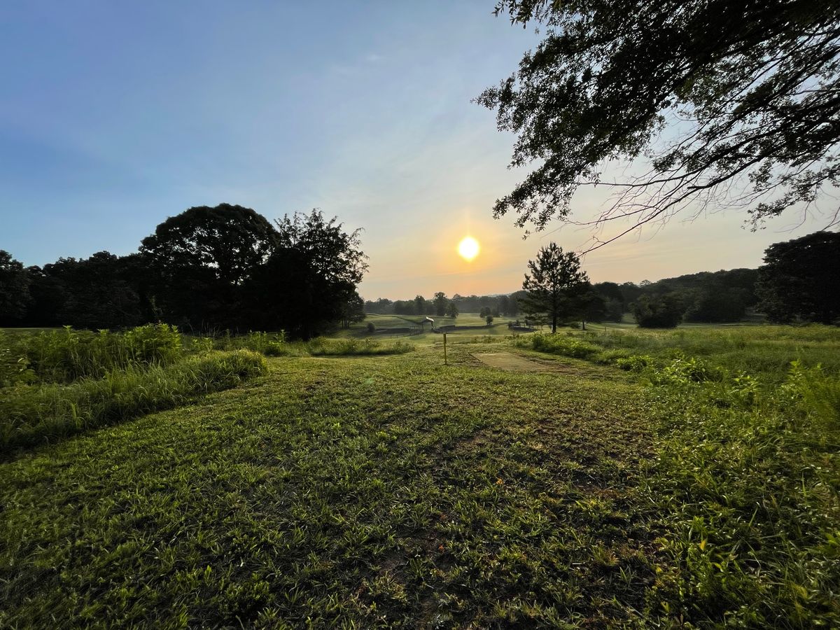 Hole 13 Sunrise. Photo by Dizzy