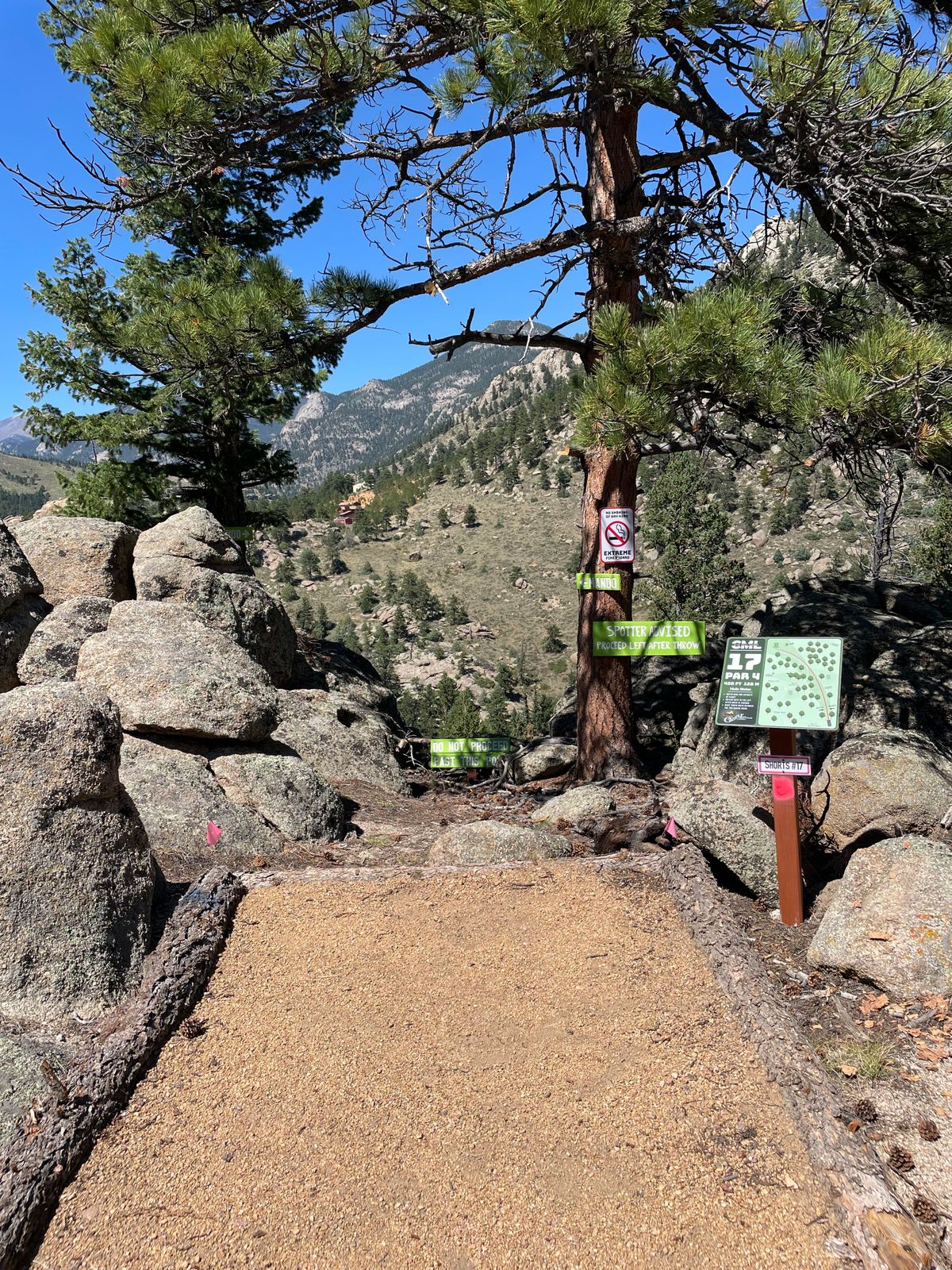 Hole 17 tee
