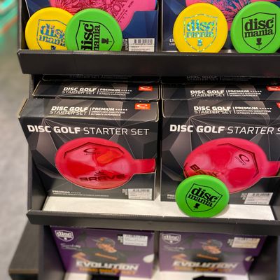 Startset + Discmania mini markers och väskor