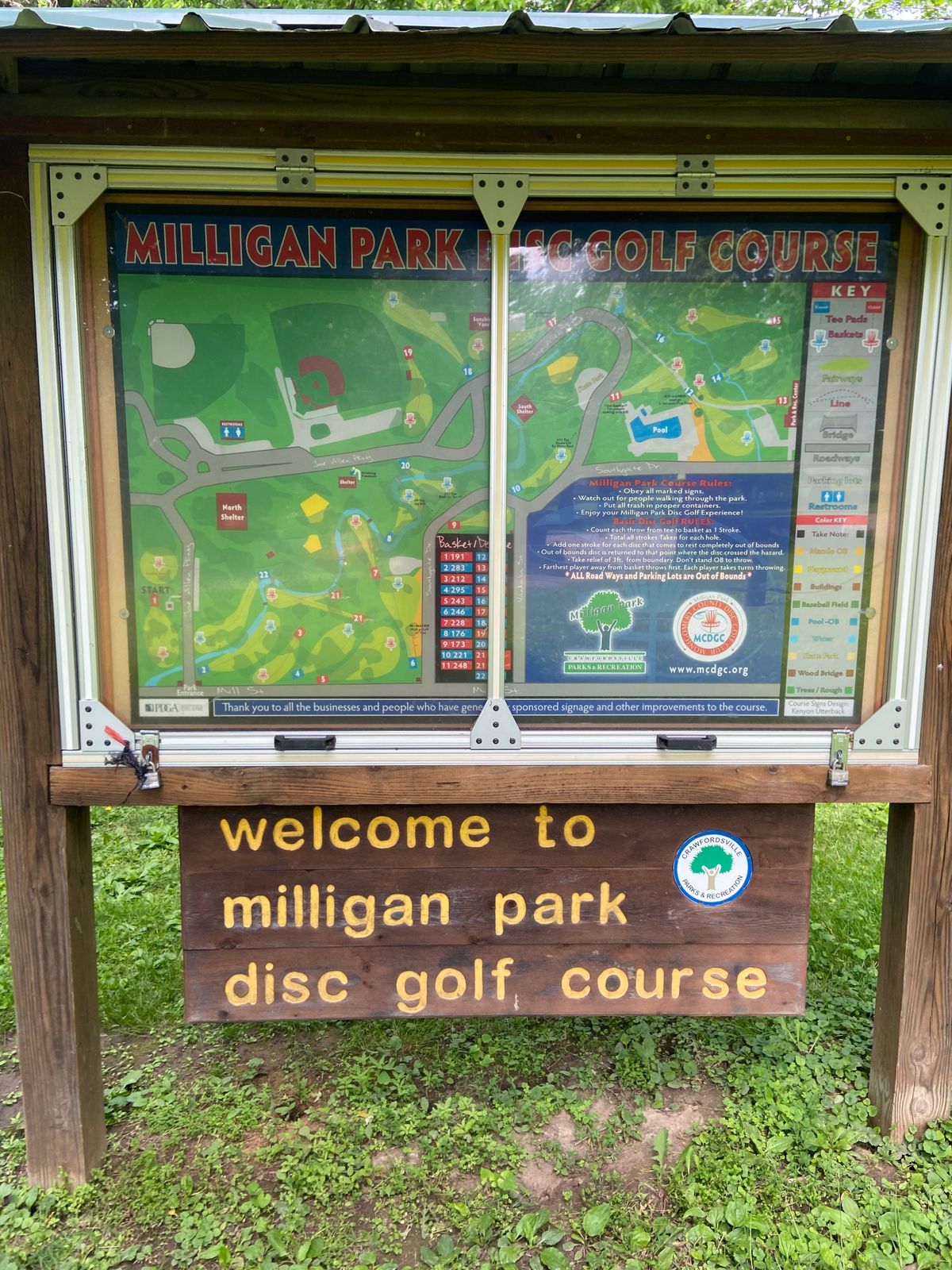 Welcome to Milligan Park.