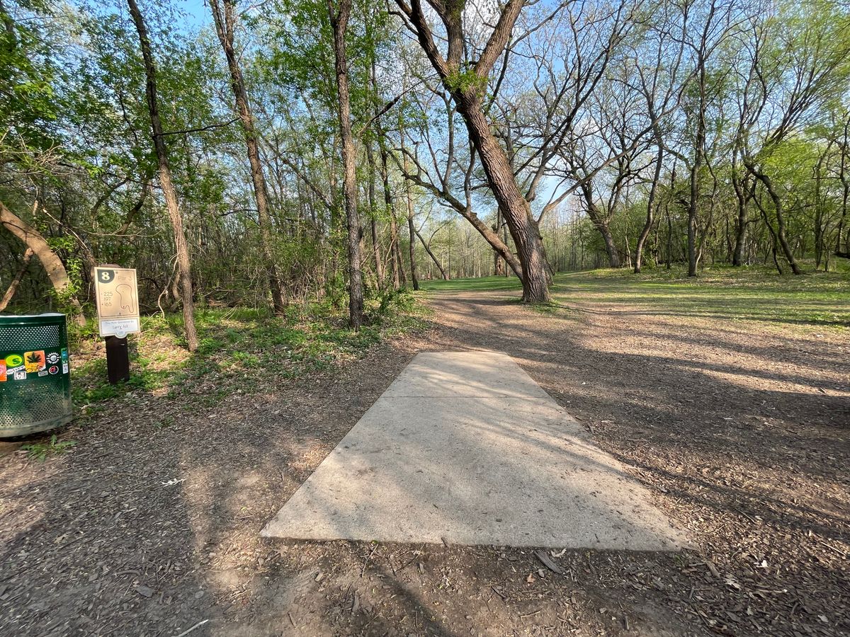 Hole 8 short tee