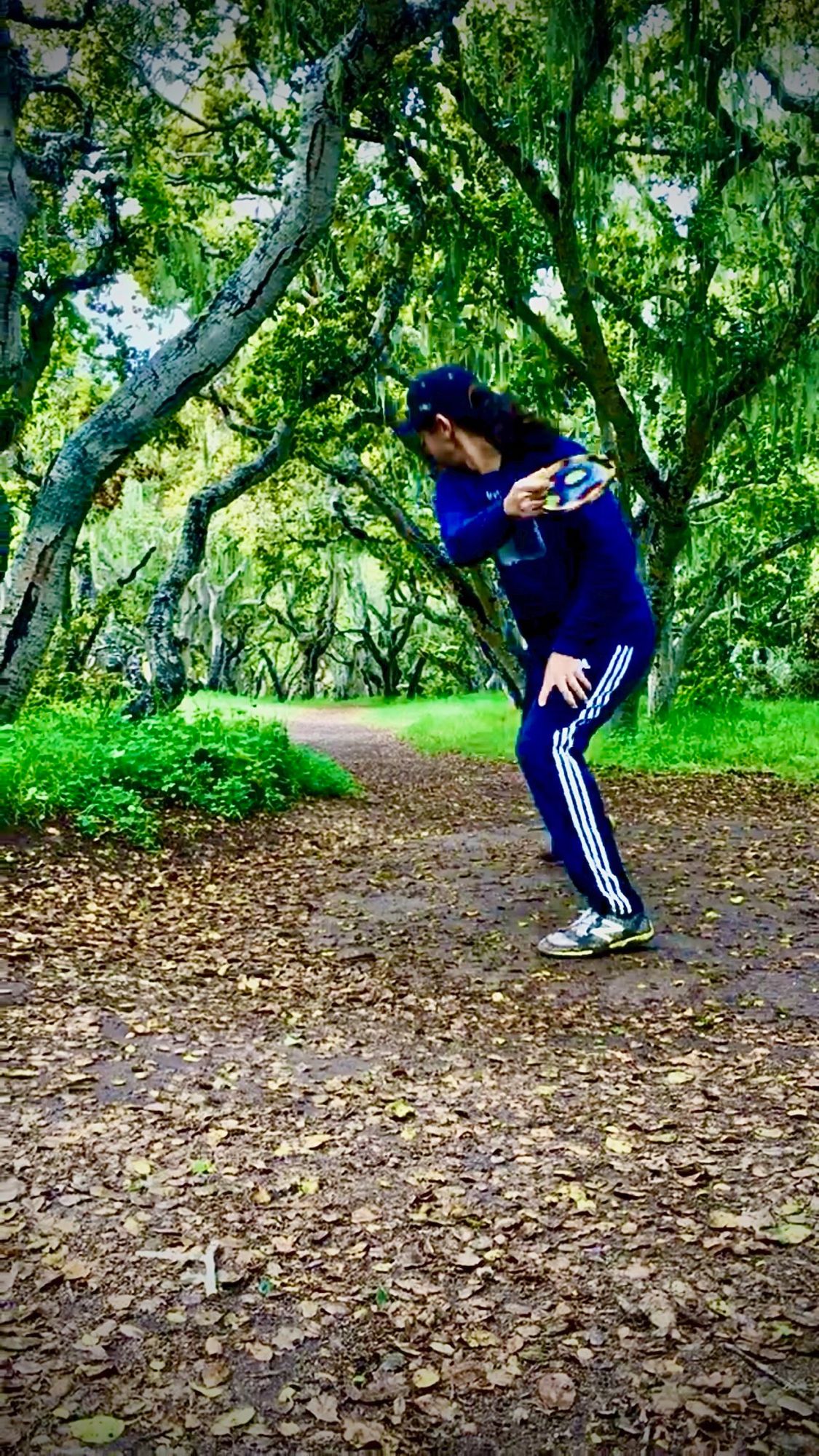 Hole 8's tee pad.