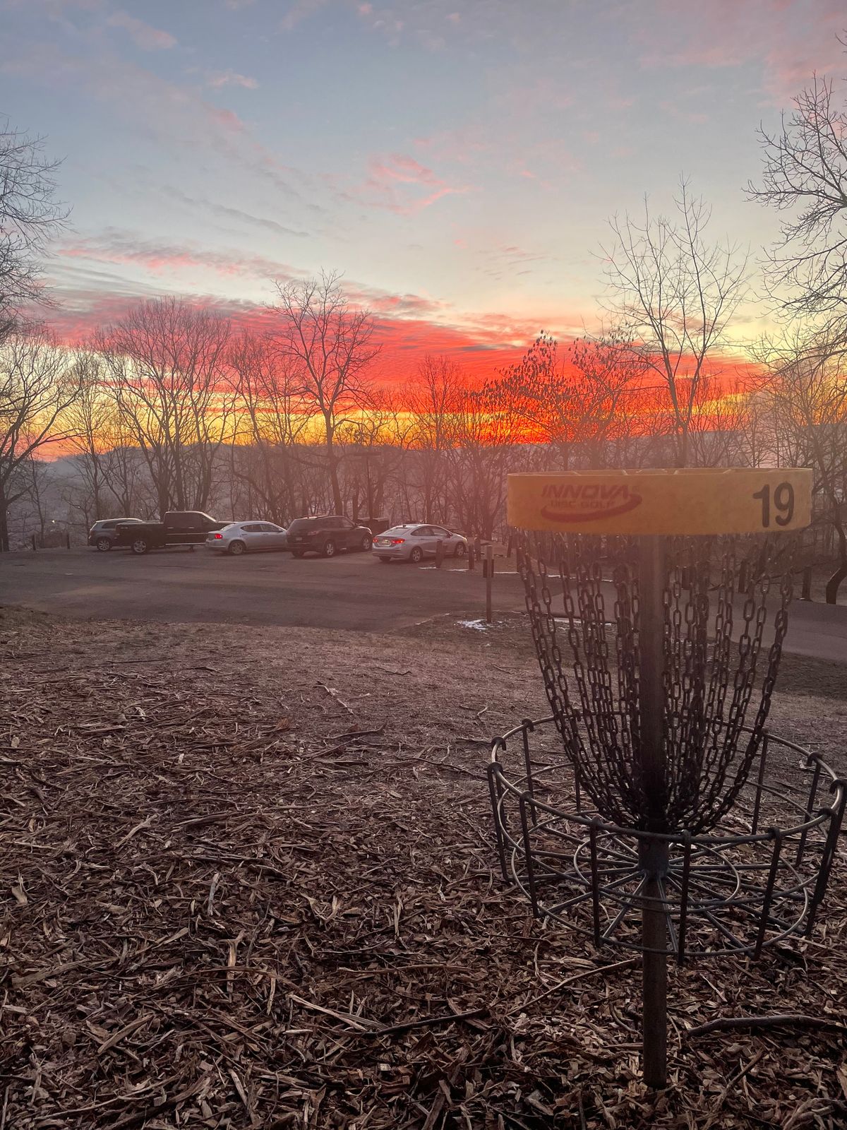 Hole 19. “Fire and Ice” at the 24th Annual Ice Bowl.