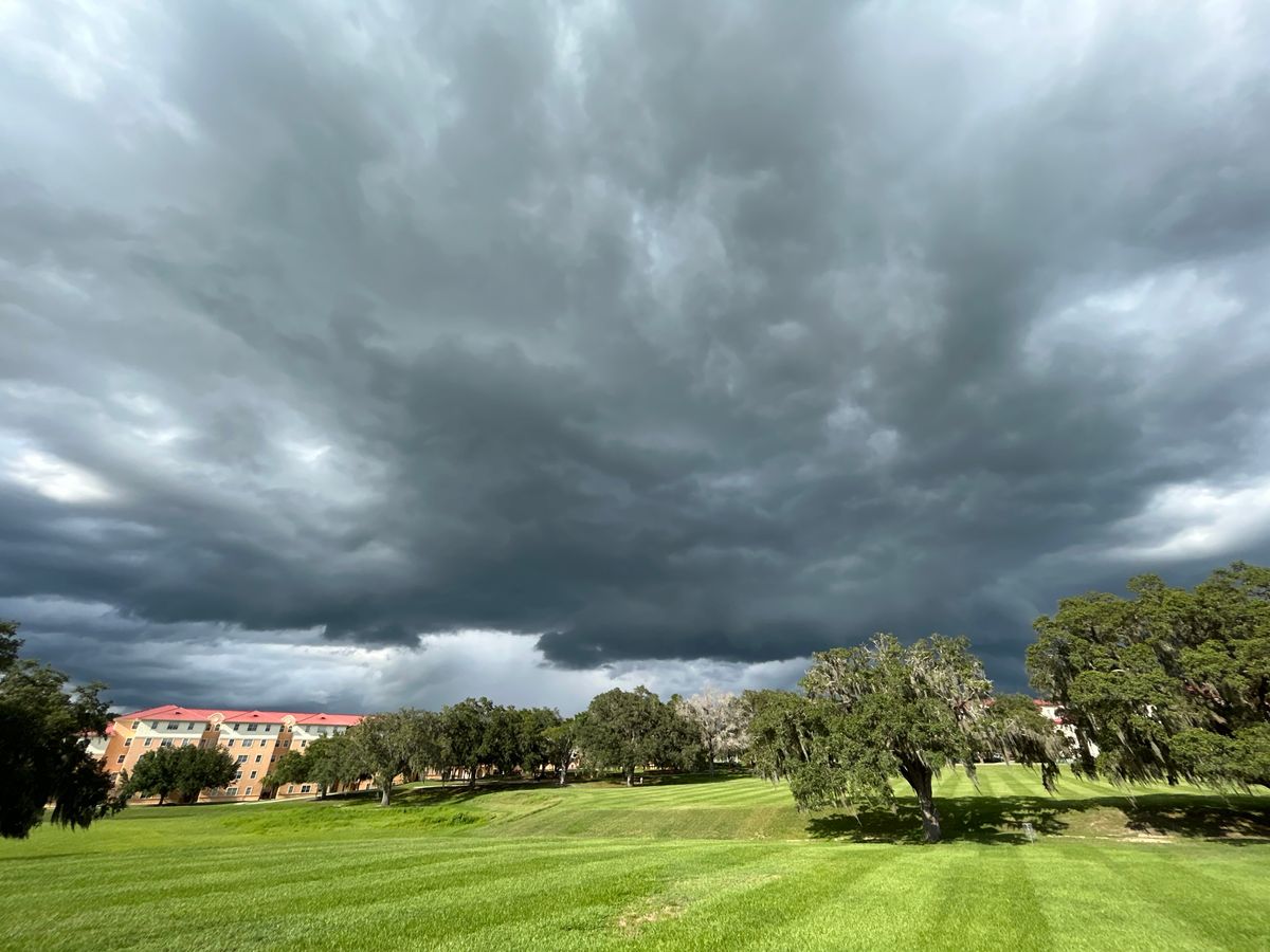 scary clouds man