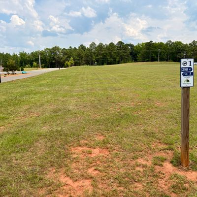 Hole 1 tee