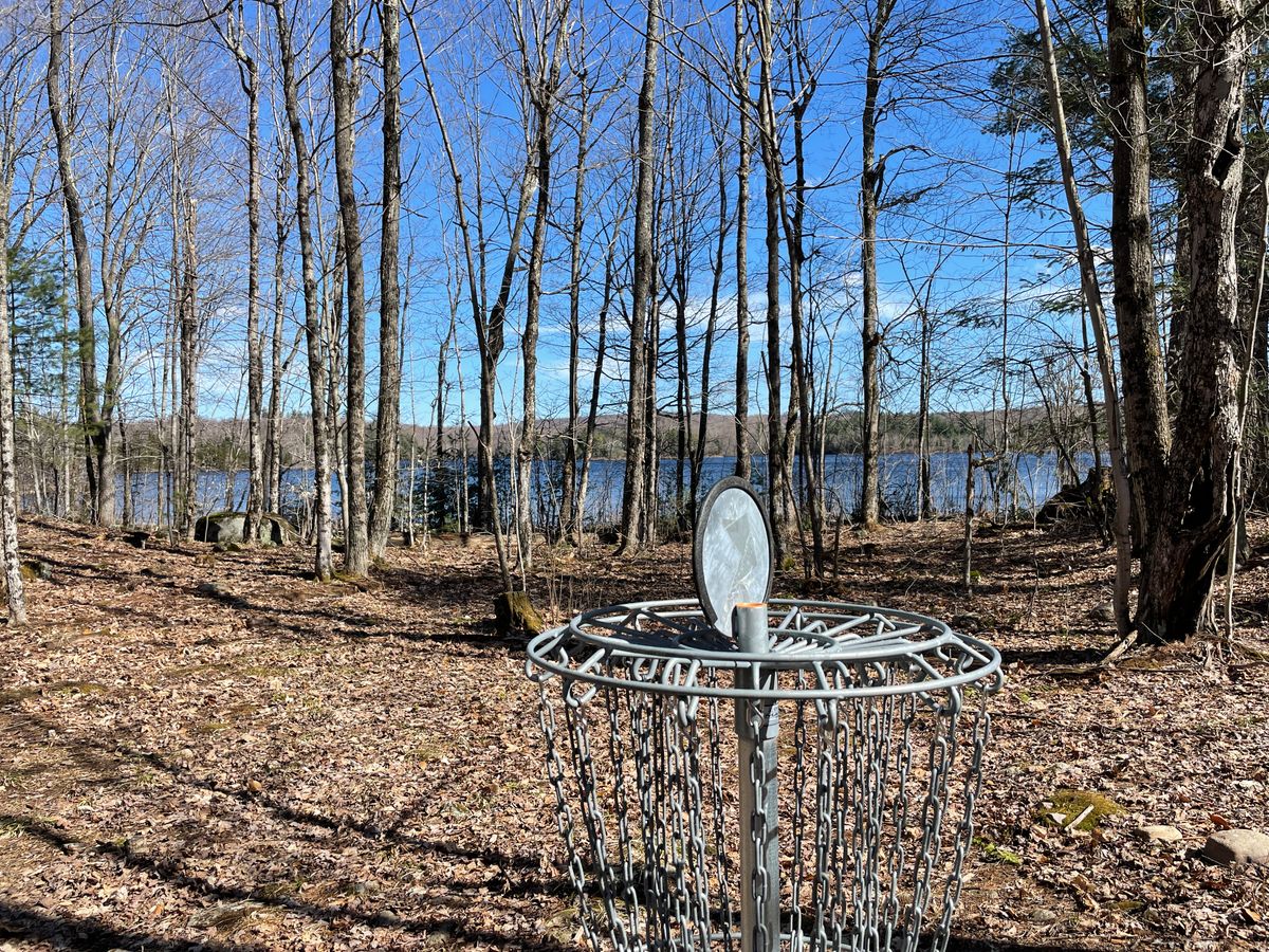 Good view of the reservoir before the leaves come out.