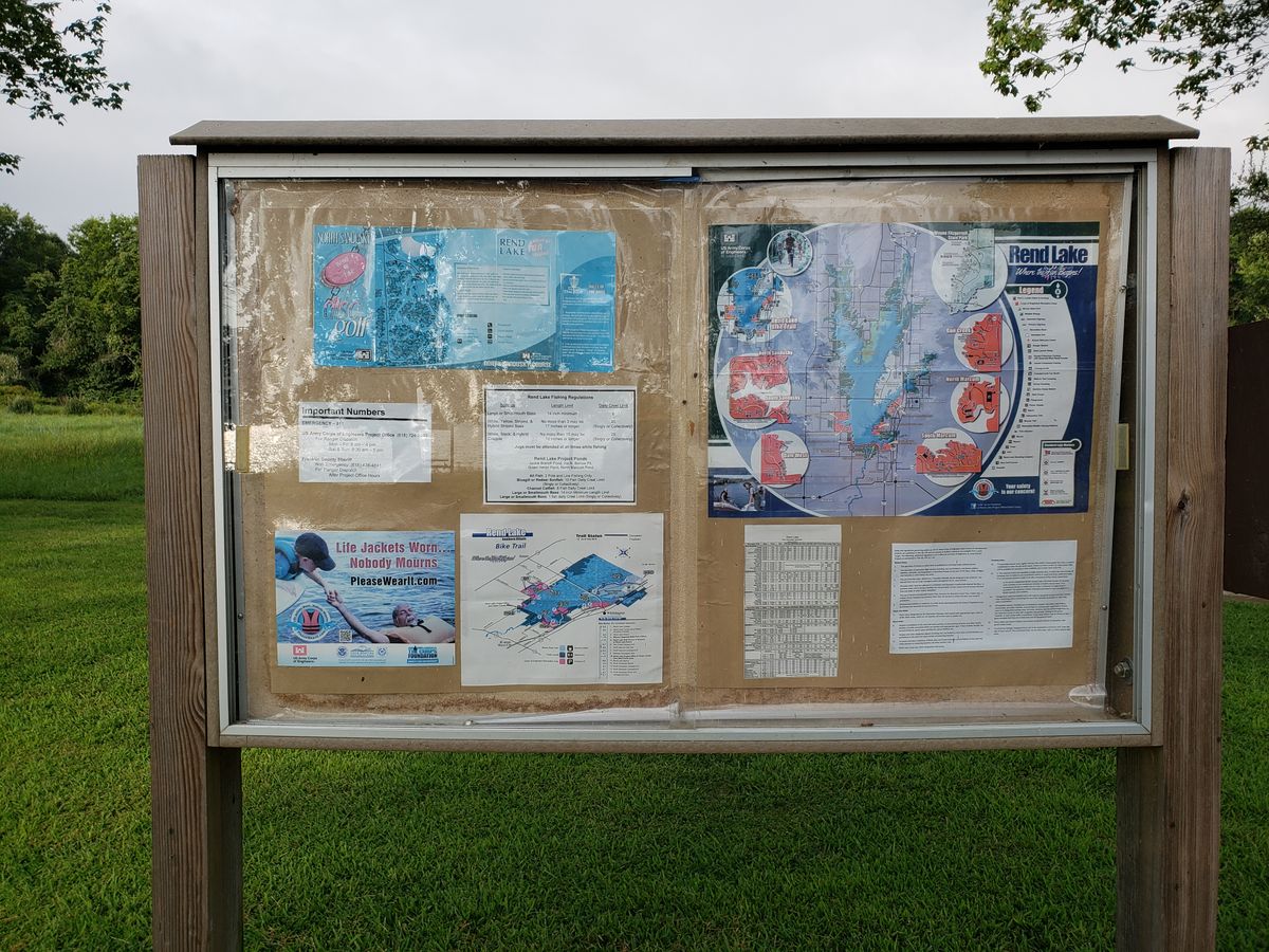 Message Board near #1 Tee