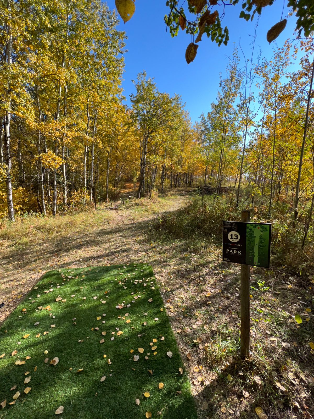 Hole 13 Tee Pad