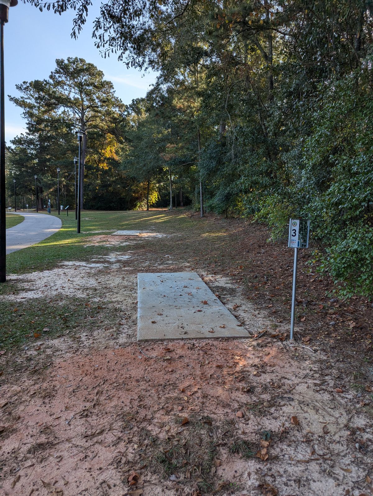 Hole 3 to the right
