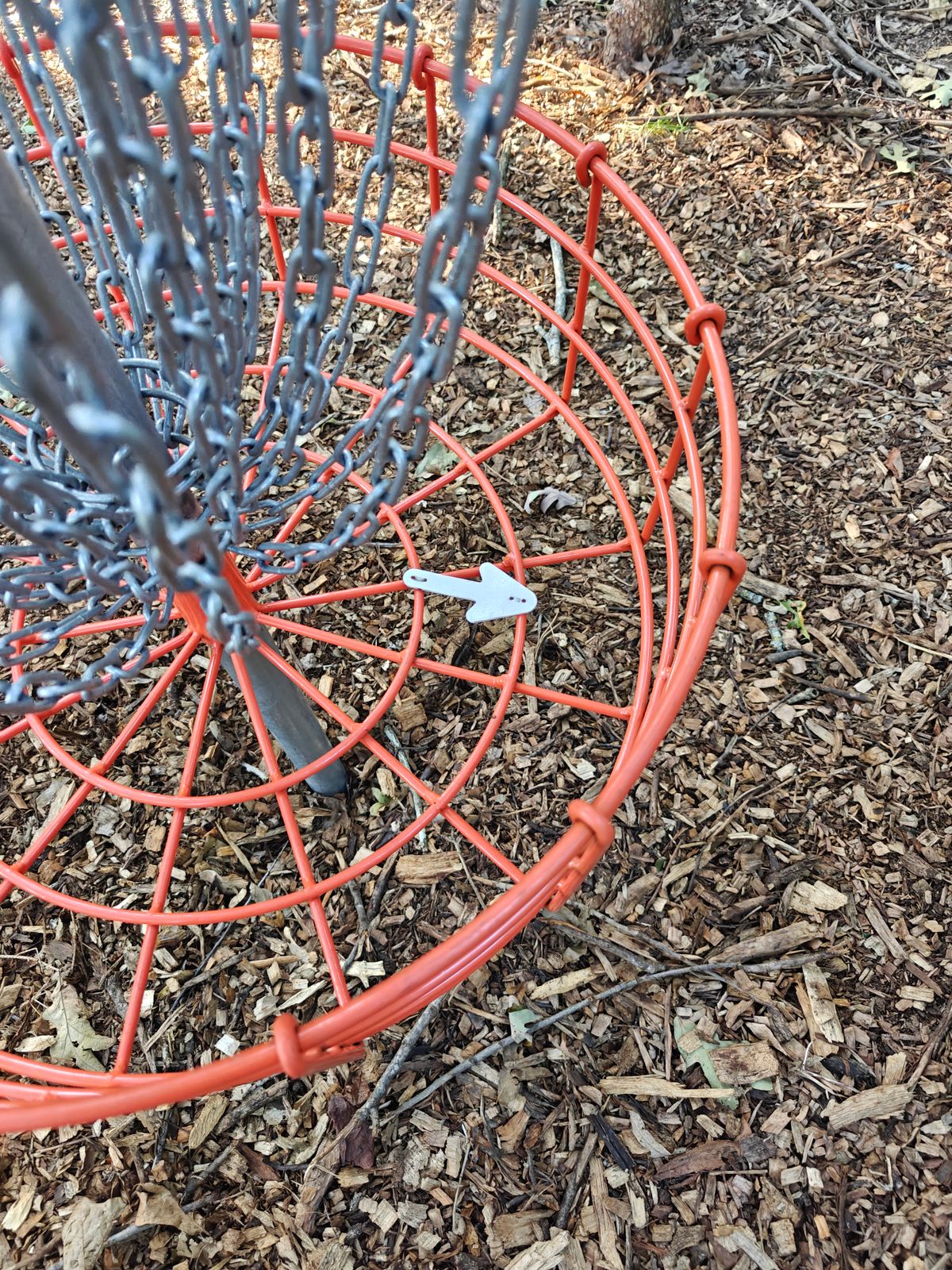 Arrows to the next tee