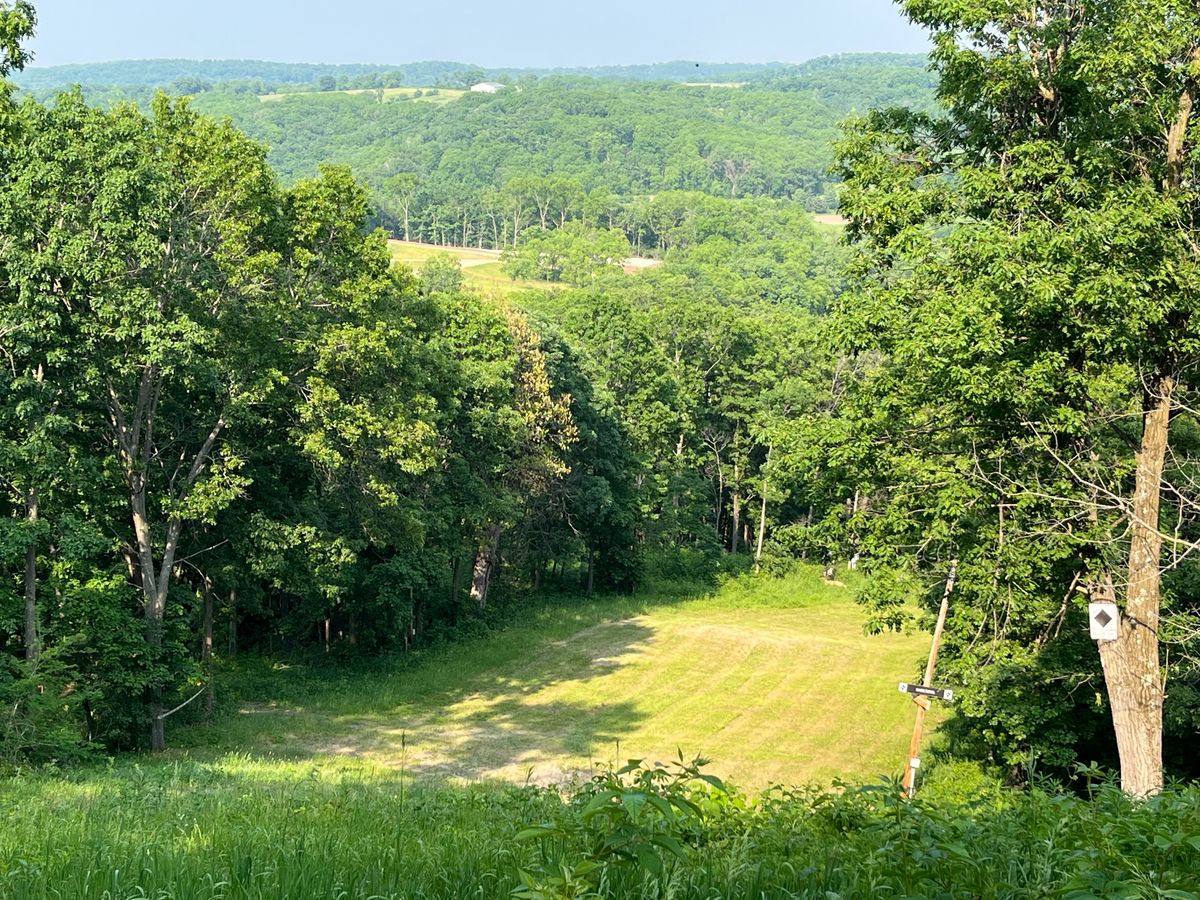 Hole 9 teepad