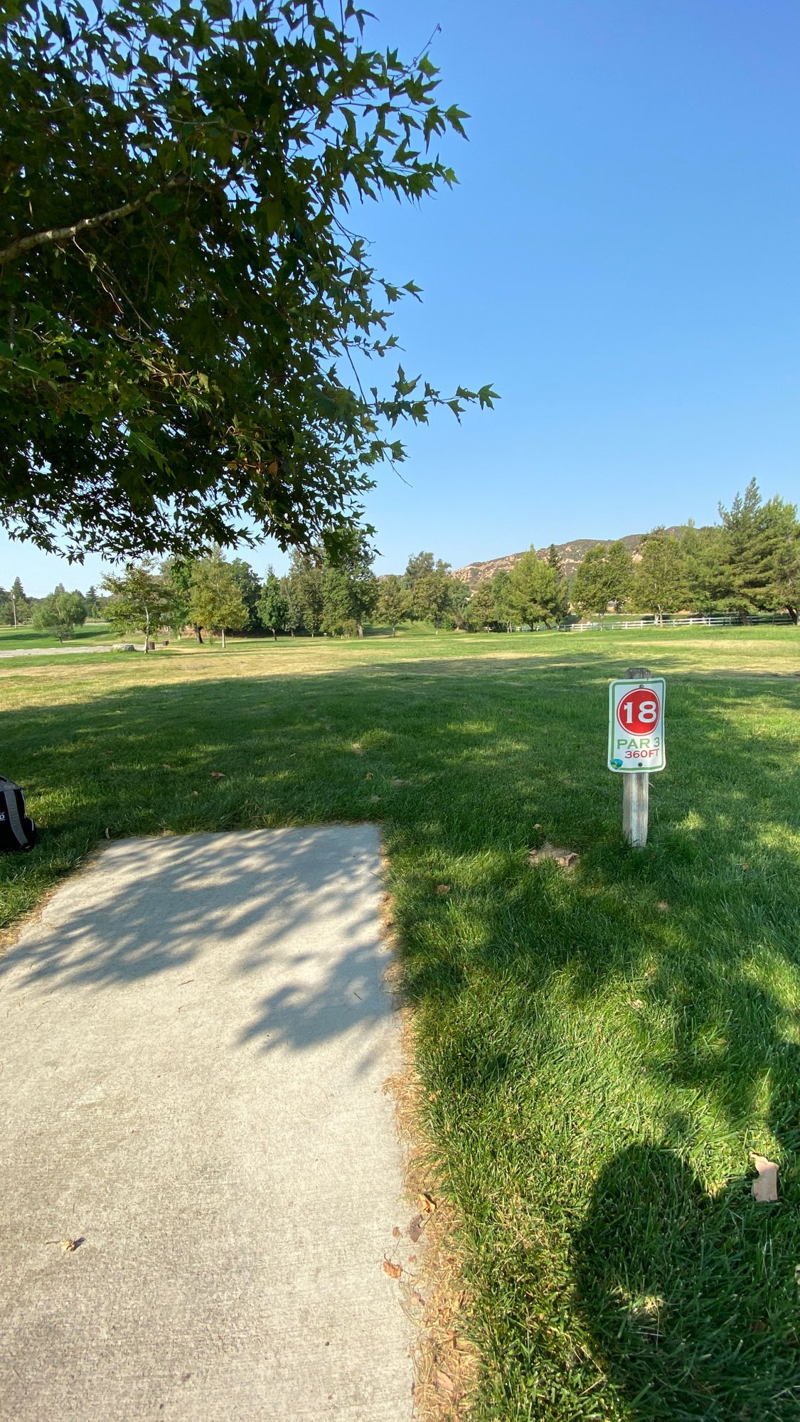 Hole 18 Tee