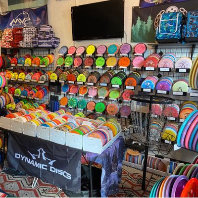 The Great Wall of discs, come sit on the couch and take it all in.