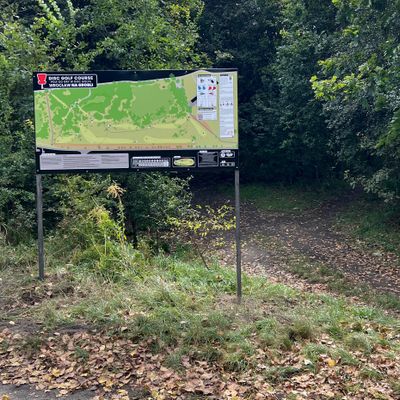 View from the parking near first tee