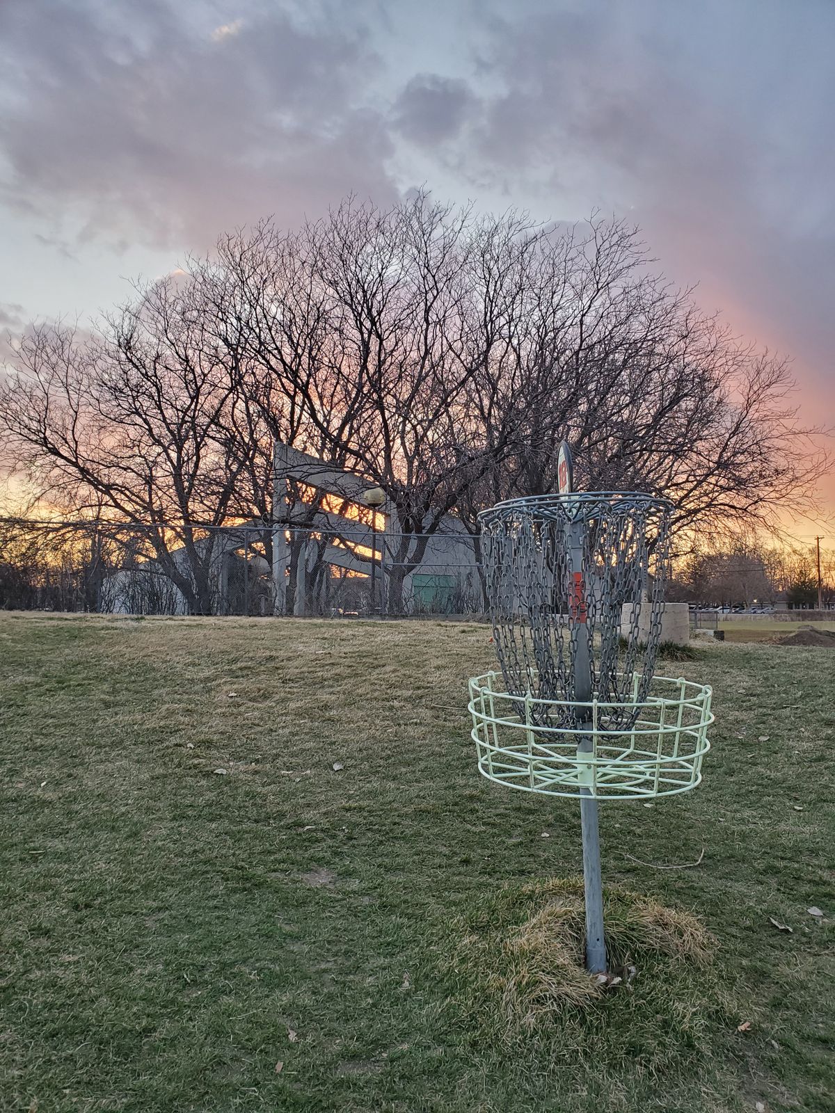 Sunset on 18