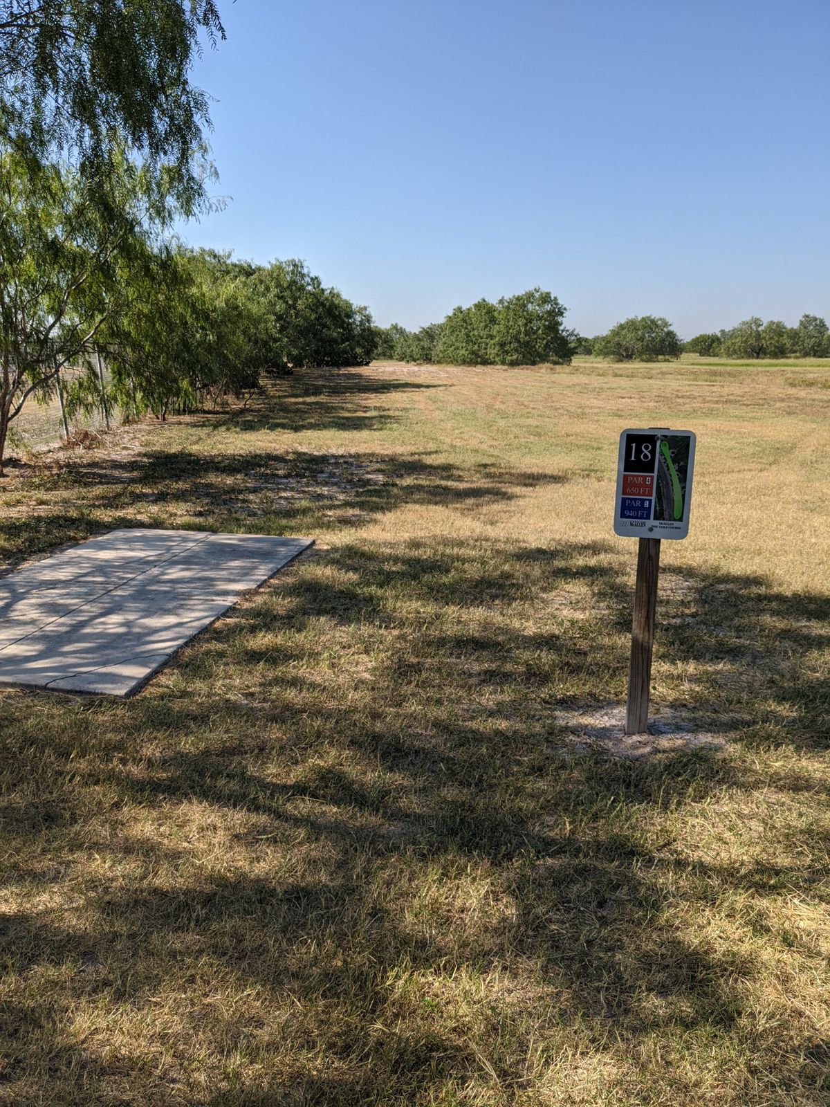 #18 short tee pad