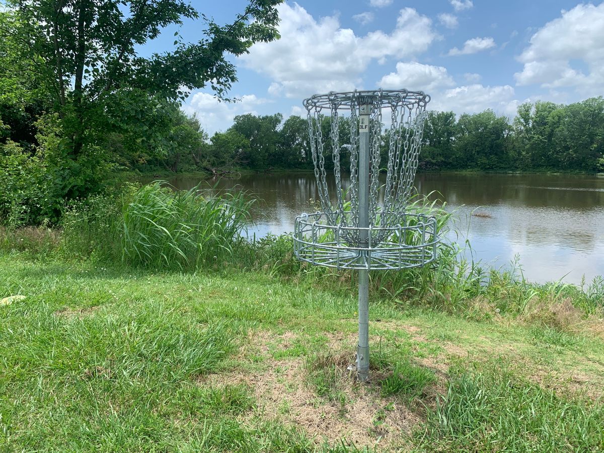 Hole 18 basket