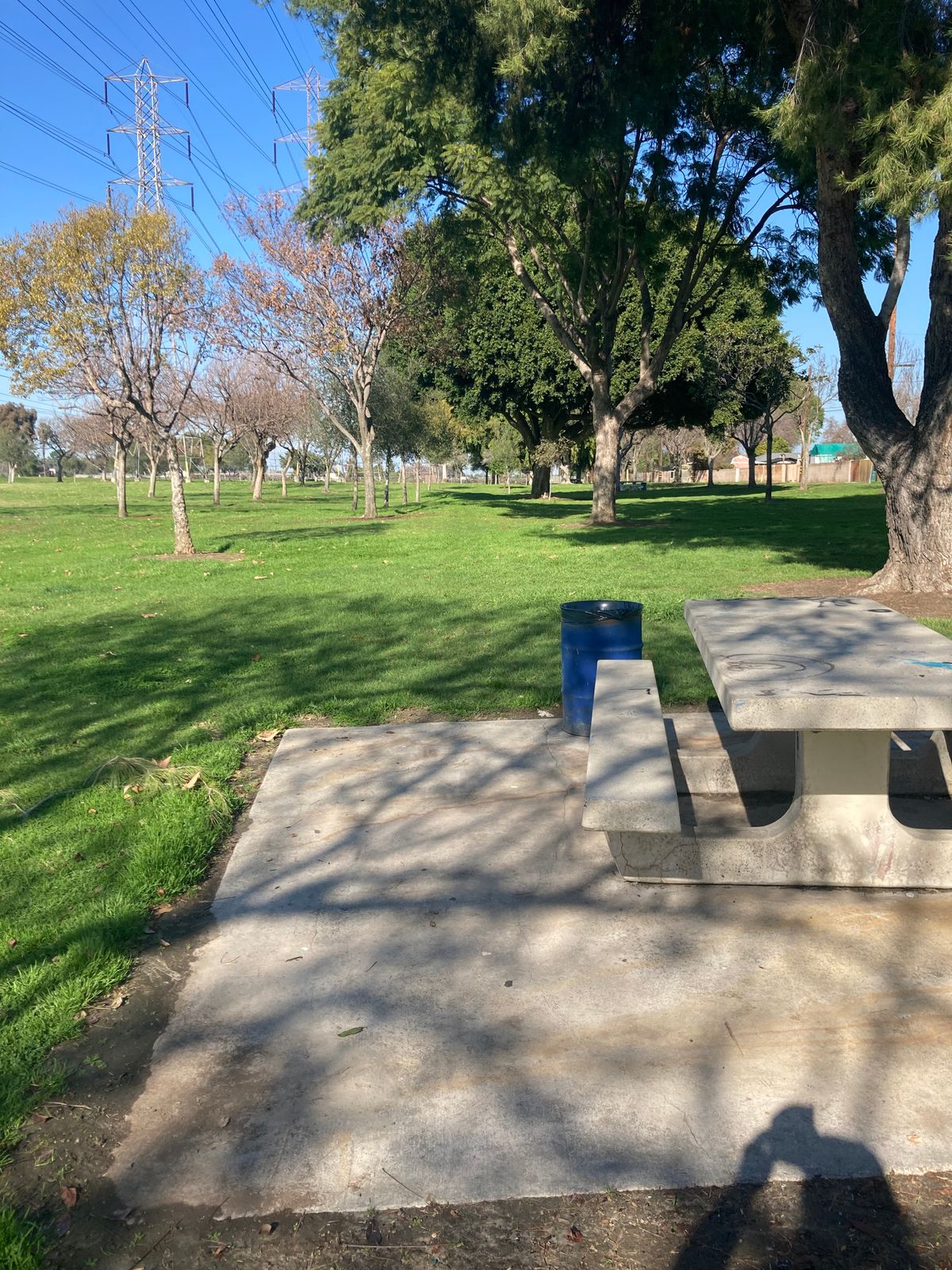 Hole 1 teepad
