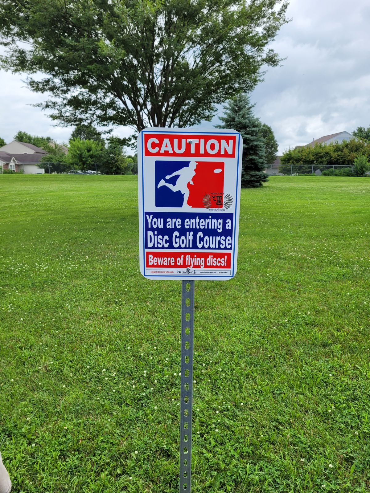 New caution signs
