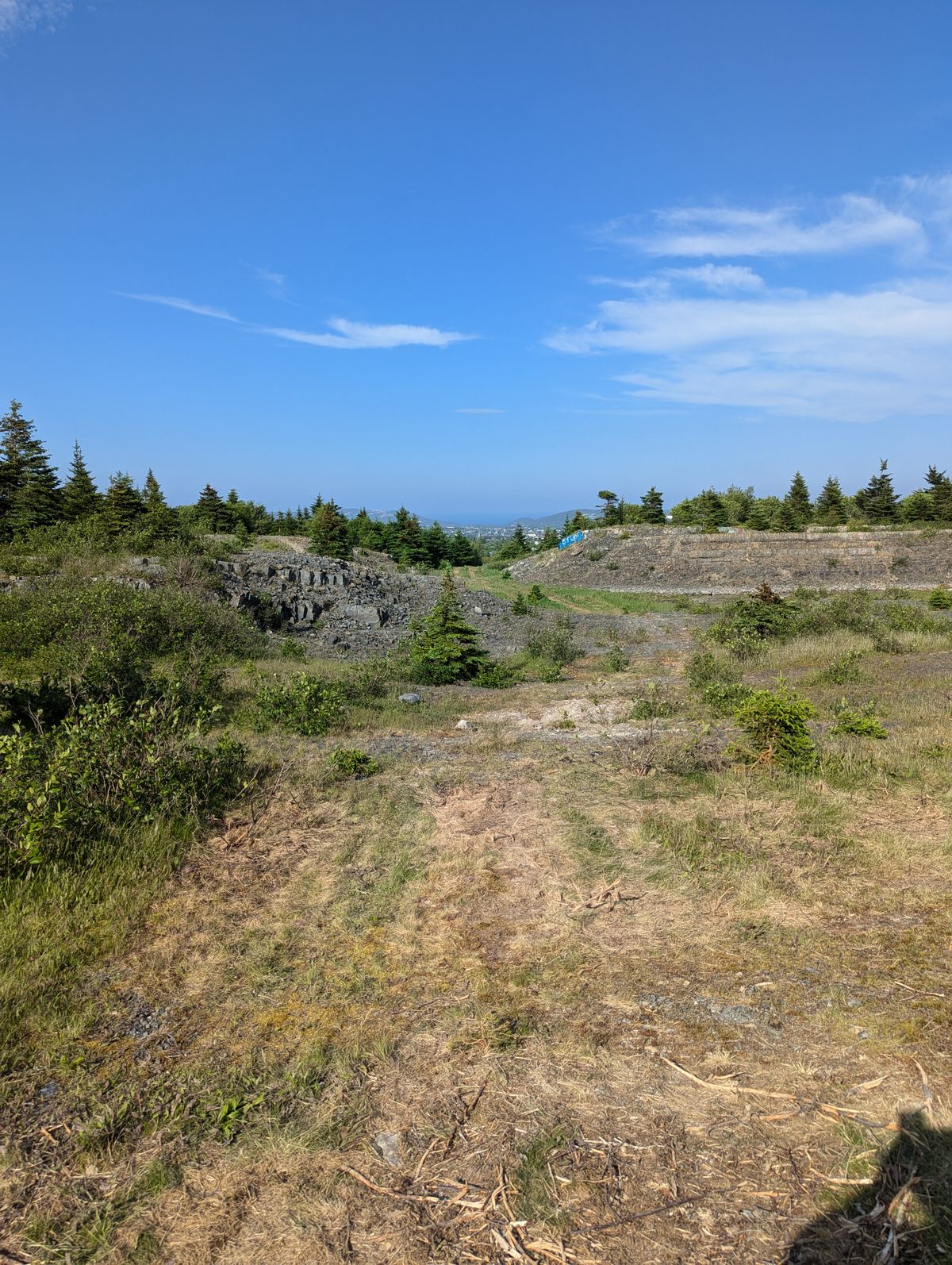 Hole #3 entering the Quarry