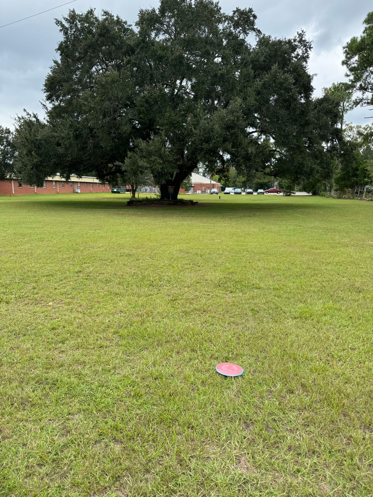 Hole 18 mid fairway