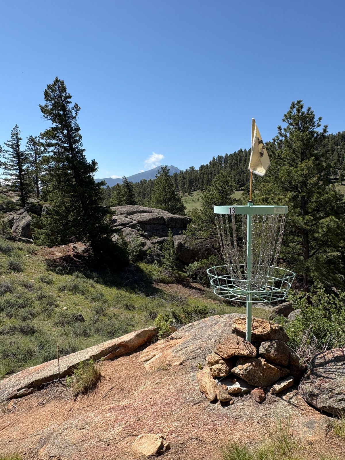 Hole 13 looking off into the distance