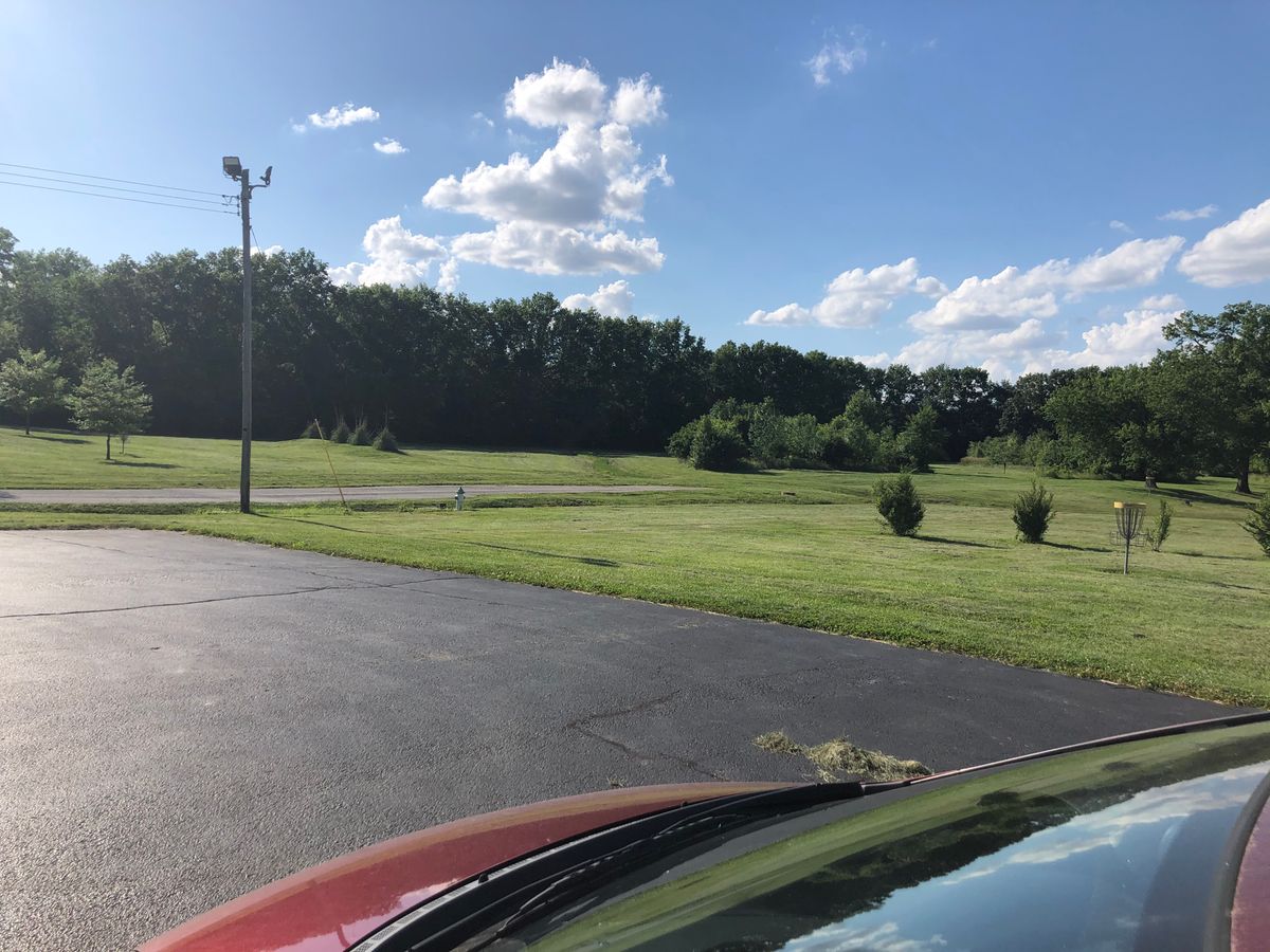 View from parking lot